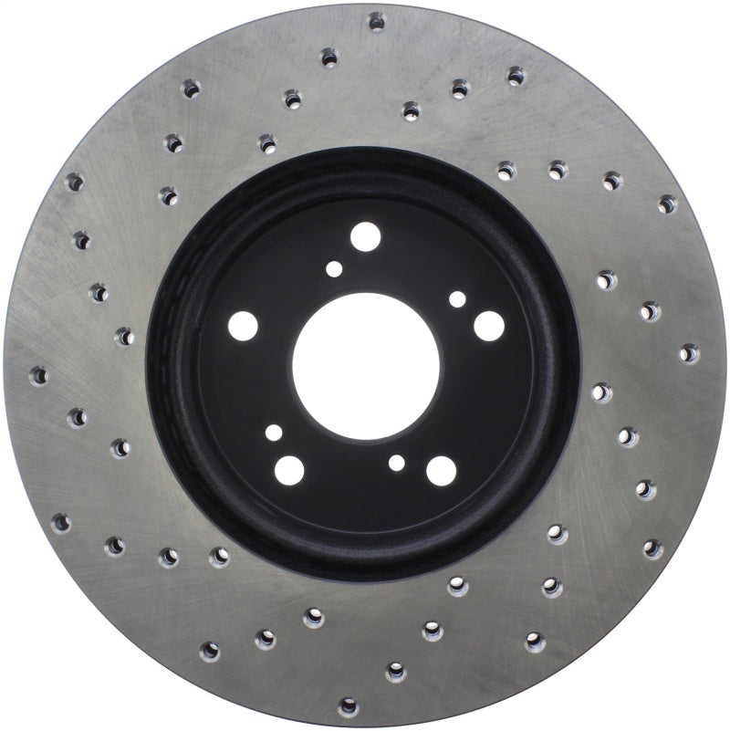 Stoptech 128.40046L 99-08 fits Acura TL (STD Caliber) / 01-03 CL / 04-09 TSX Cross Drilled Left Front Rotor