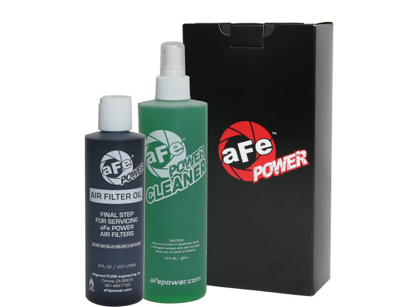 AFE 90-51401B lter Restore Kit (8oz Squeeze Oil & 12oz Spray Cleaner) - Black