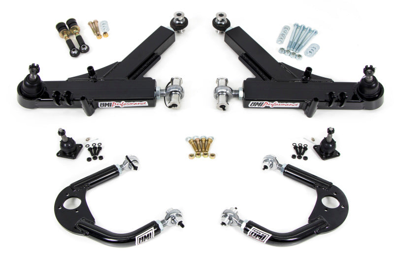 UMI Performance 230910-B 93-02 fits GM F-Body Front A-Arm Kit Road Race Boxed Lo