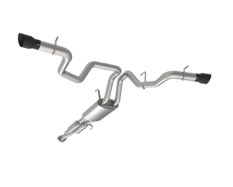 Kooks 13704240 2021+ fits Ford F150 2.7/3.5/5.0L 3in Dual Cat-Back Side Exit Exhaust w/Black Tips