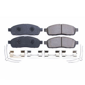 PowerStop 17 fits Ford F-150 Front Z17 Evolution Ceramic Brake Pads w/Hardware