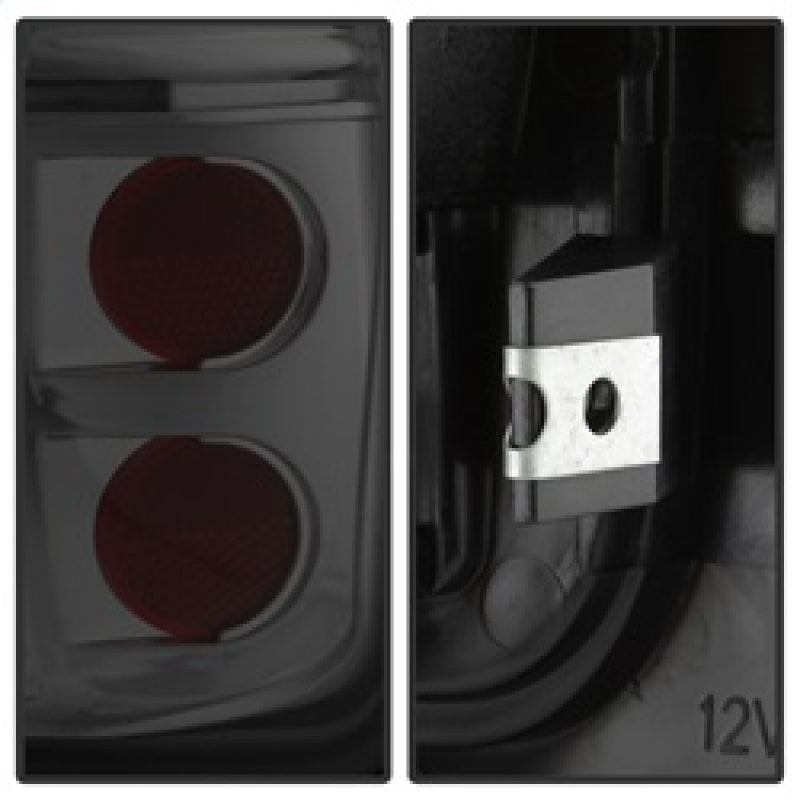 5012814 Xtune fits Dodge 94-01 Ram 1500/2500/3500 Euro Style Tail Lights Smoke