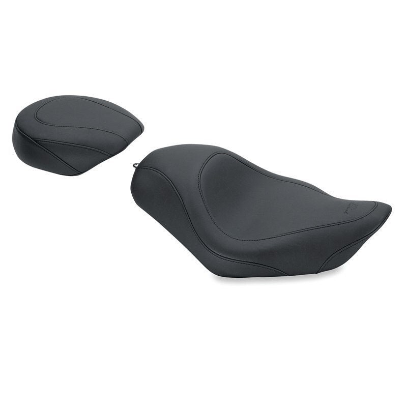 Mustang 76724 Harley Sportster Wide Tripper Solo Seat - Black