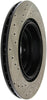 Stoptech 127.34080L 06 fits BMW 330 / 07-09 BMW 335 Slotted & Drilled Left Rear Rotor