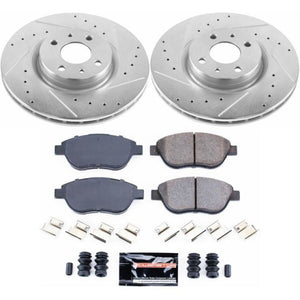 PowerStop K6426 fits Fiat 12-18 500 Front Z23 Evolution Sport Brake Kit