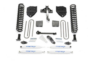 Fabtech K2214 17-21 fits Ford F250/F350 4WD Diesel 4in Basic Sys w/Perf Shks