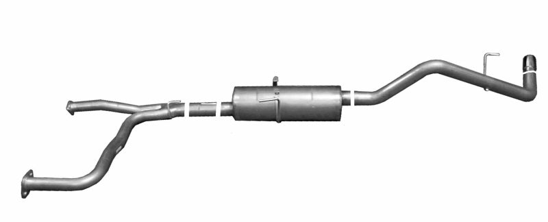 Gibson 12211 fits Nissan 05-10 Frontier LE 4.0L 3in Cat-Back Single Exhaust - Aluminized