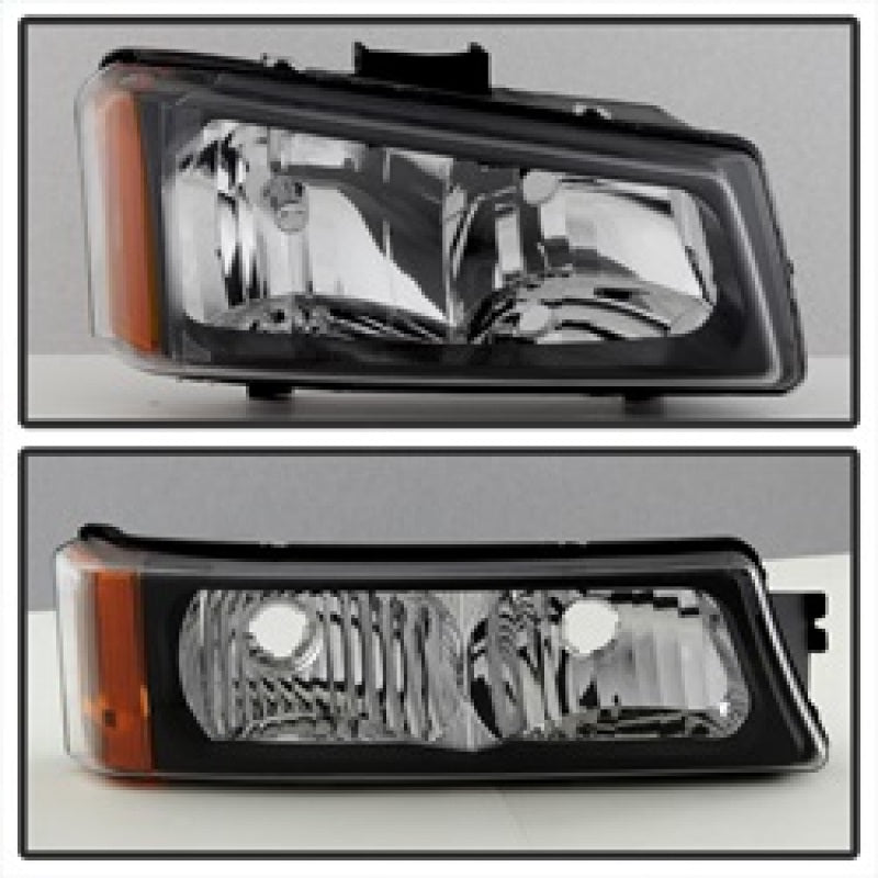 5069801 Xtune fits Chevy 03-06 Silverado 2500HD Crystal Headlights w/ Bumper L