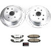 PowerStop K6977-26 15-19 fits Subaru WRX Rear Z26 Street Warrior Brake Kit