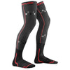 EVS FSN-R/BK-Y Fusion Sock Combo Black/Red - Youth