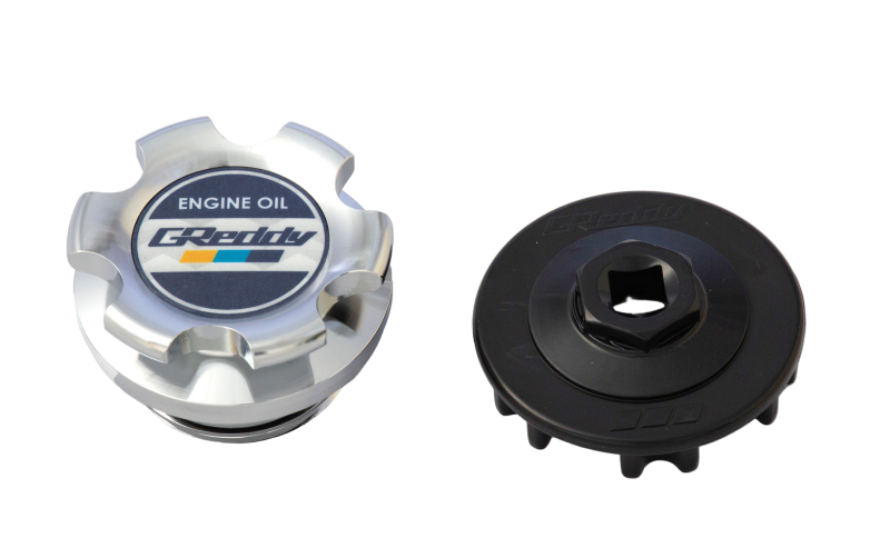 GReddy 13901525 Type-B Oil Filler Cap fits Honda - Chrome