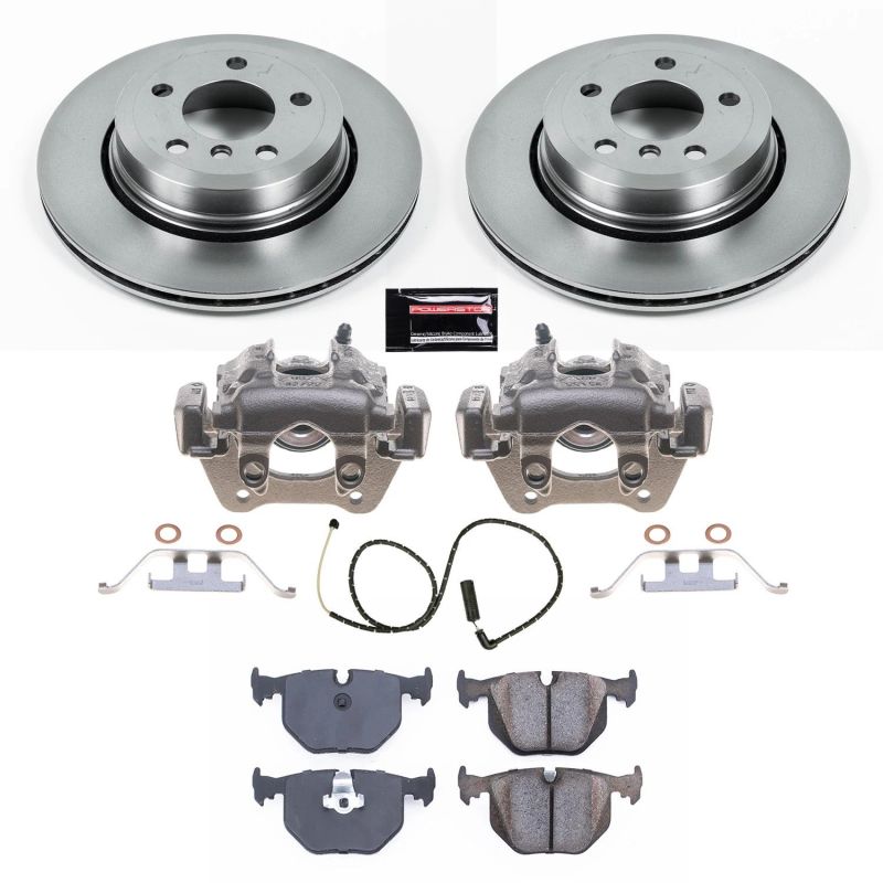 PowerStop KCOE5738 fits BMW 04-10 X3 Rear Autospecialty Brake Kit w/Calipers
