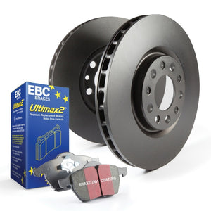 EBC S1KR1742 S1 Brake Pad and Rotor Kit