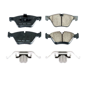 PowerStop 17 fits BMW 528i Front Z17 Evolution Ceramic Brake Pads w/Hardware