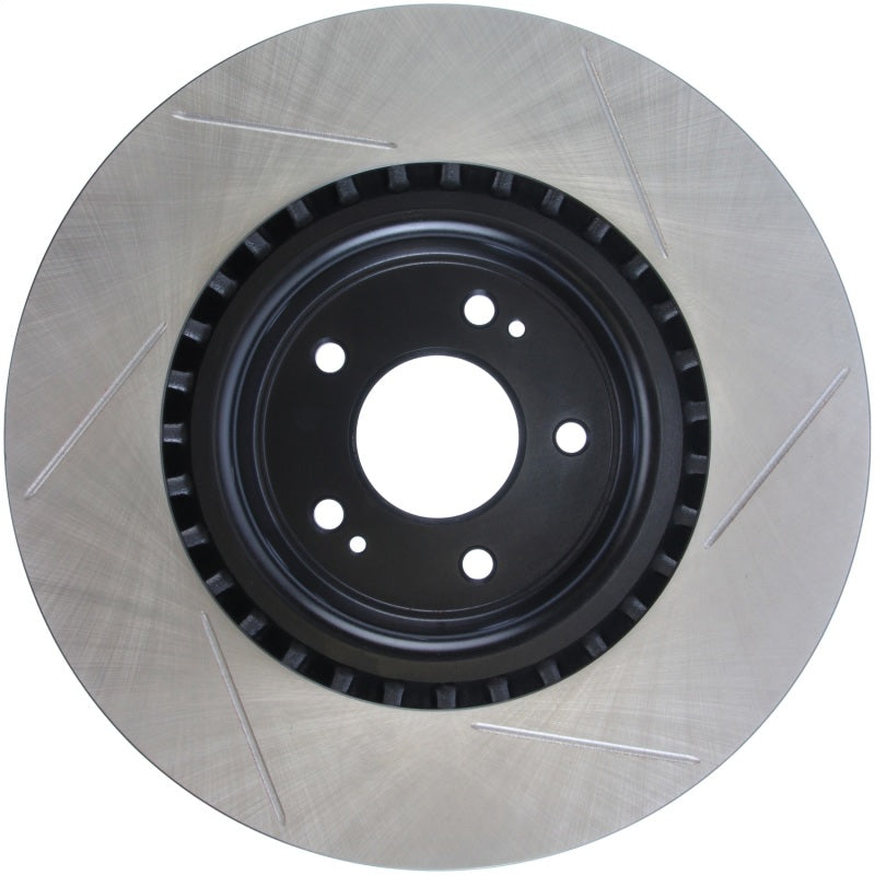Stoptech 126.51036SR Power Slot 10 fits Hyundai Genesis Coupe Track Front Right Slotted Rotor