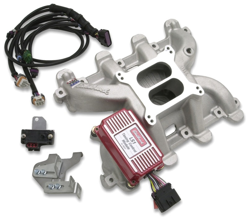 Edelbrock 7118 fits SBC LS1 Carbureted Manifold