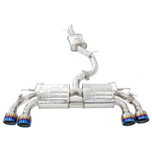 Invidia HS22GFR8GV4RT 2022+ fits Volkswagen Golf R MK8 76mm R400 Valved Cat Back