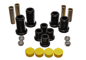 Energy Suspension 3.3180G 98-99 Tahoe/Yukon/Denali / 98-95 K5 Blazer 4WD Black Front End C/A Bushing Set
