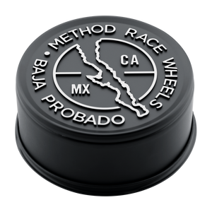 Method CP-BAJA89P-B Baja Proven Push Through Center Cap 6x120 / 5x4.5 - Black