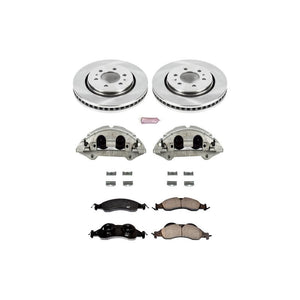 Power Stop KCOE4682 07-09 Lincoln Navigator Front Autospecialty Kit w/Cals