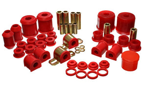 Energy Suspension 5.18110R 00-1/01 fits Mitsubishi Eclipse FWD Red Hyper-flex Master Bushing Set