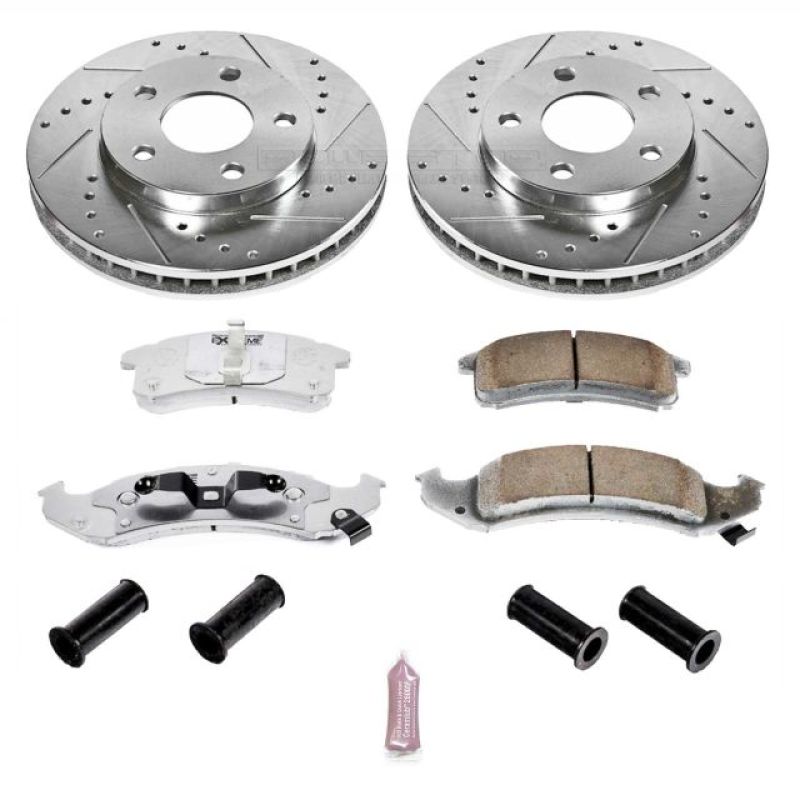 PowerStop K1534-26 94-99 fits Buick LeSabre Front Z26 Street Warrior Brake Kit