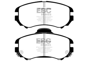 EBC DP21643 07-08 fits Hyundai Elantra 2.0 Greenstuff Front Brake Pads