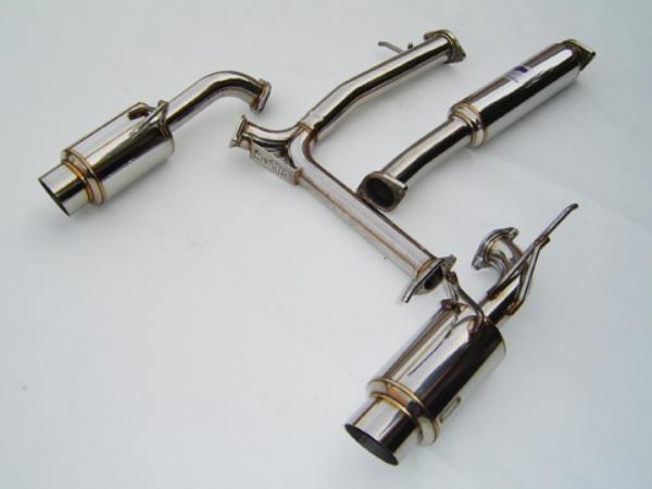Invidia HS02N3ZGTP 02-06 fits Nissan 350z 60mm REGULAR N1 Y-Pipe Back Exhaust Sy