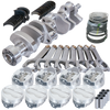 Eagle 12303L060 fits Chevy LT1 350 1Pc 3.750in Crank 6.000in H-Beam -18cc 4.060in Pistons Rotating Assembly