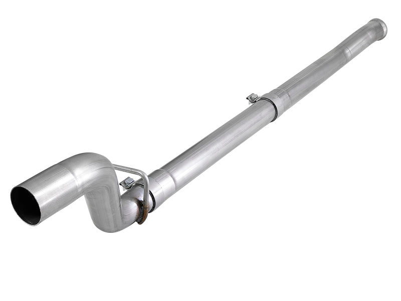 AFE 49-48077 orce-Xp 2-1/2in 409 Stainless Steel Mid-Pipe w/Resonator Delete 18