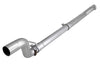 AFE 49-48077 orce-Xp 2-1/2in 409 Stainless Steel Mid-Pipe w/Resonator Delete 18