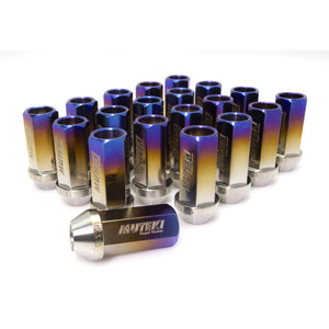 Wheel Mate 3T887BT Muteki Open End Lug Nuts - Burned Titanium 14x1.50