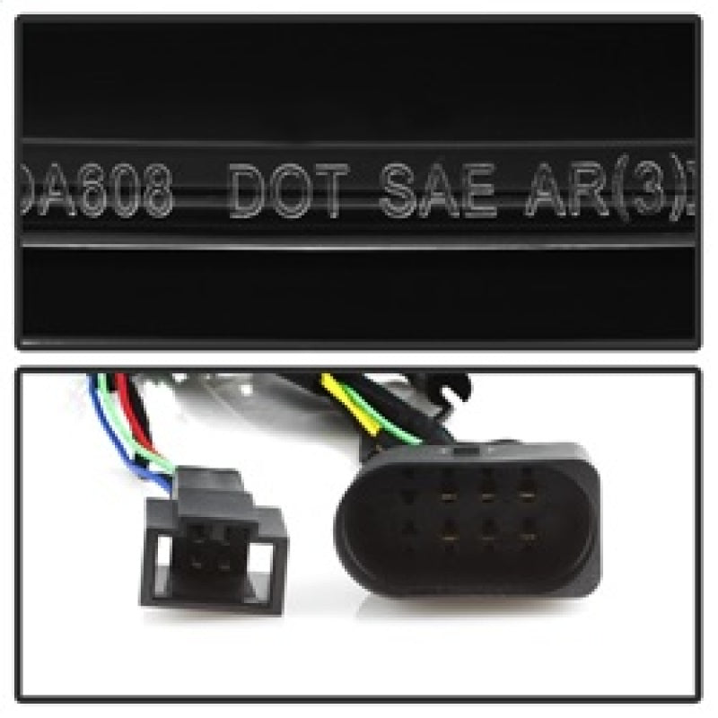 Spyder 5085160 fits Audi 09-12 A6 LED Tail Lights - Black (ALT-YD-AA609-LED-BK)