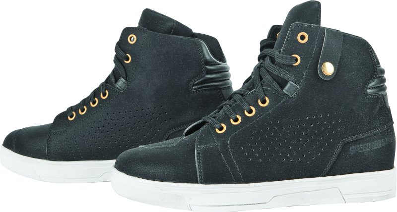 Speed and Strength 880470 Mad Dash Leather Shoes Black/White Womens Size - 6