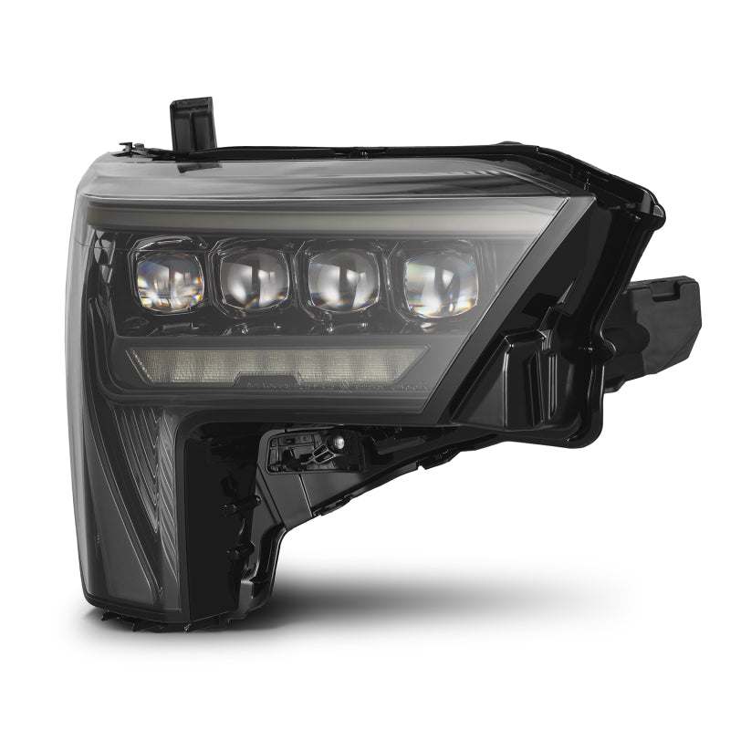 AlphaRex 880861 22-23 fits Toyota Tundra NOVA-Series Headlights Alpha-Blk w/W