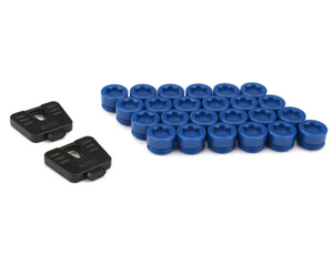 Wheel Mate 33100U SR45R Caps Set of 20 - Blue