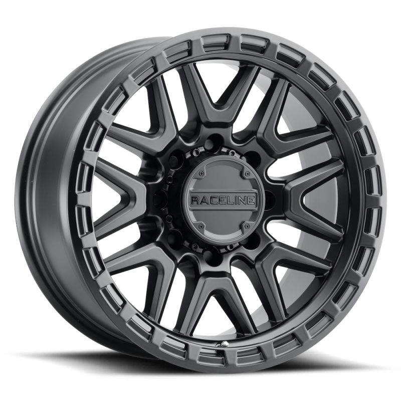 Raceline 953B-89081-12 953B Krank 18x9in / 8x170 BP / -12mm Offset / 125.2mm Bor