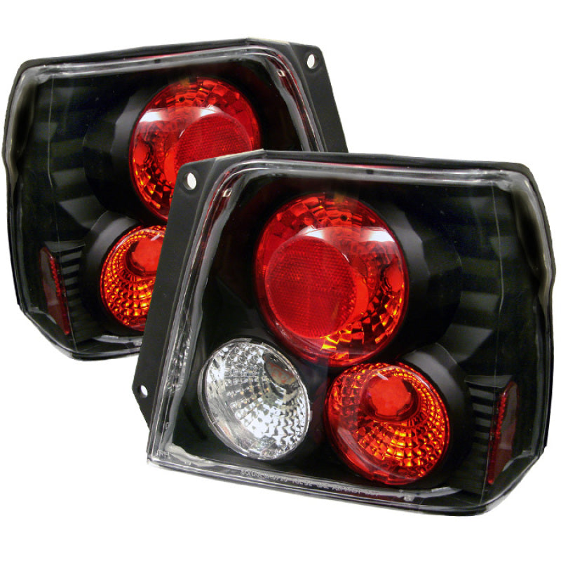 Spyder 5008053 fits Toyota 95-98 Tercel Euro Style Tail Lights Black ALT-YD-TTE
