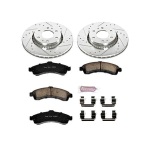 PowerStop K2061 fits Buick 04-05 Rainier Front Z23 Evolution Sport Brake Kit