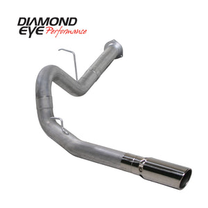 Diamond Eye Performance K4130A Diamond Eye KIT 4in DPF-BACK Single AL 07.5-10 fits CHEVY 6 6L 2500/3500 PCKGD BX46X14X14OD EL-PL