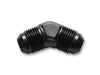 Vibrant 10571 Flare Union 45 Degree Adapter Fittings Size -4 AN