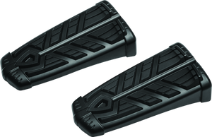 Kuryakyn 5657 Spear Footpegs Without Adapter Satin Black