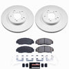 Power Stop 06-11 Honda Civic Front Z23 Coated Brake Kit
