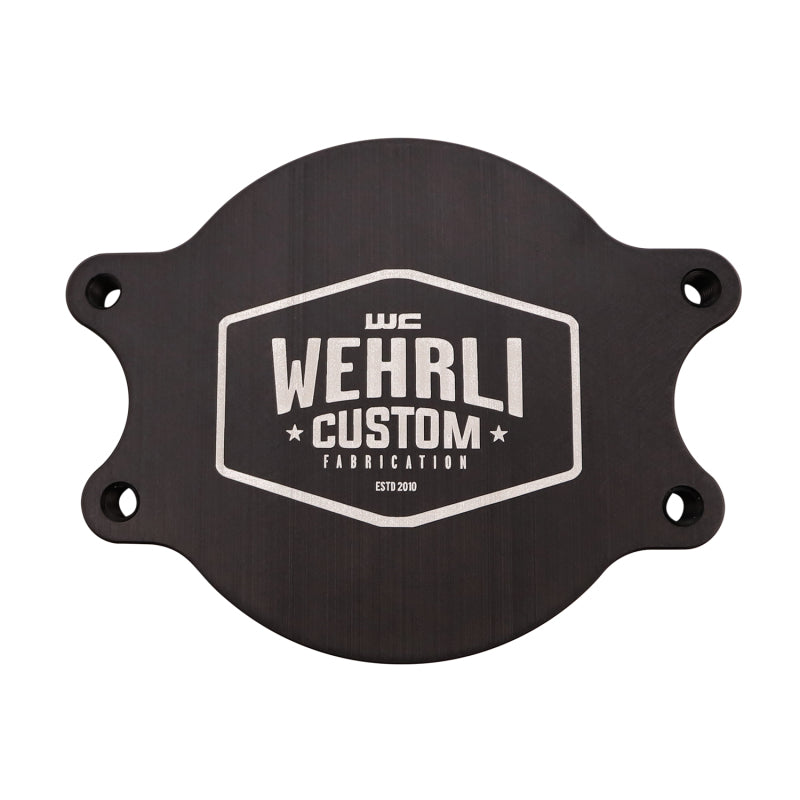 Wehrli WCF100024 fits Chevrolet 01-16 6.6L Duramax Valley CP3 Block Off Plate