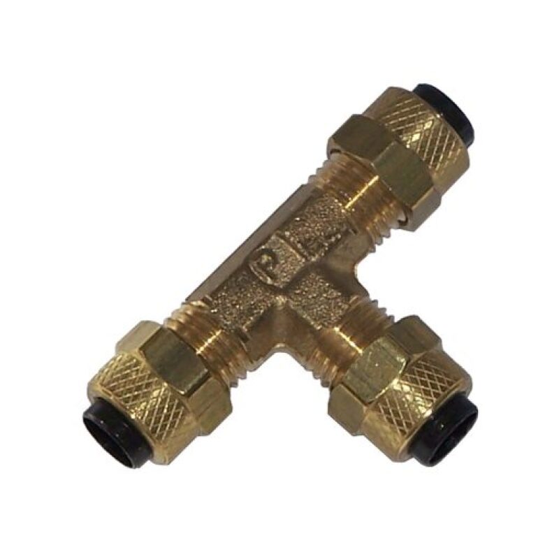 Kleinn 53140P 1/4In OD Push-to-Connect Tubing Connector (3x)