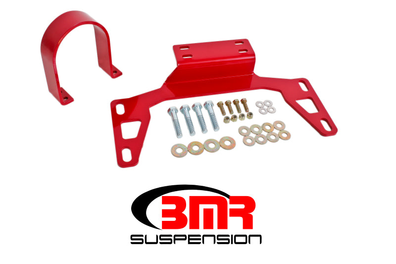 BMR DSL017R S197 Mustang Front Driveshaft Safety Loop - Red