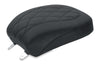 Mustang 76803 Harley Standard Rear Tire Wide Tripper Passenger Seat Diamond Stitch - Black