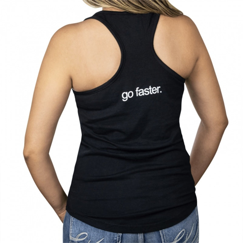 Skunk2 735-99-7373 Lady Go Faster Tank Black - XL