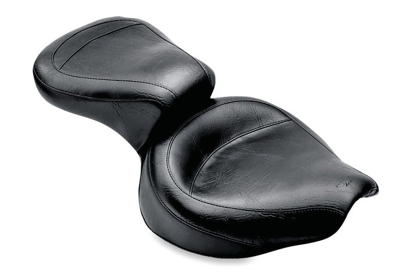 Mustang 75734 Harley FX/FL Wide Touring 1PC Seat - Black