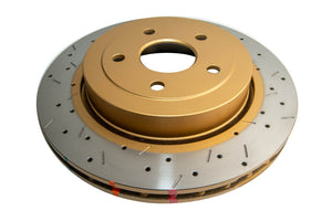 DBA 42533XS 06-10 fits Jeep Grand Cherokee SRT-8 360mm Dia Rear Drilled & Slotte